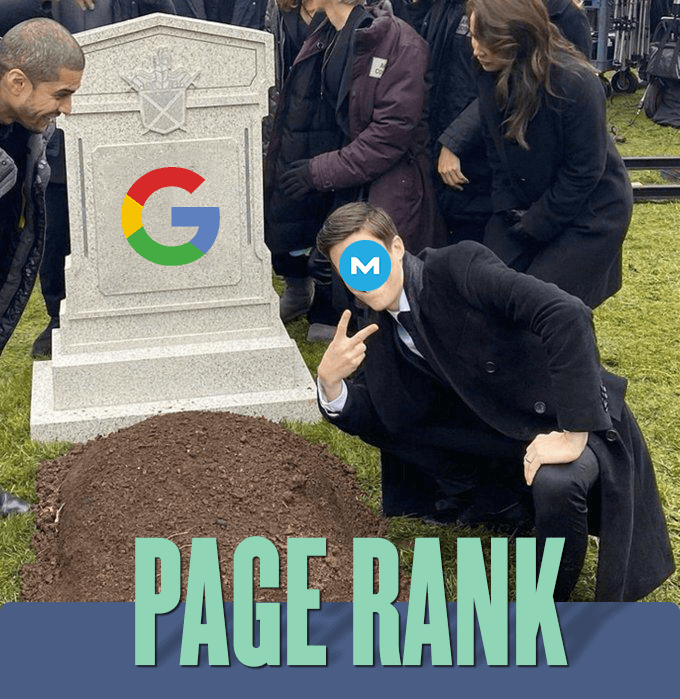 Death of Page Rank for Webmaster